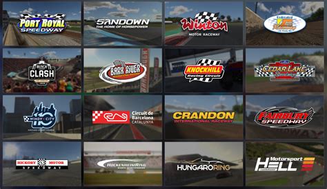 racetrack logos.